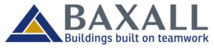 baxall horizontal logo wht box baxall construction