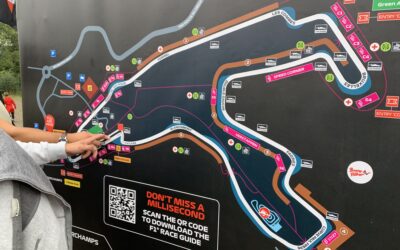 Adams visits SPA for 2022 Belgian Grand Prix