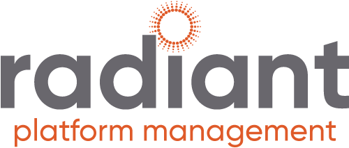 Radiant PM logo colour ORANGE